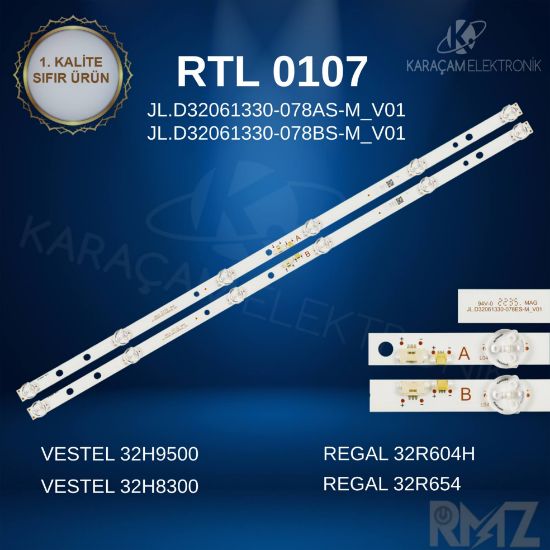 VESTEL 32H9500 LED BAR , VESTEL 32H8300 LED BAR, REGAL 32R604H LED BAR