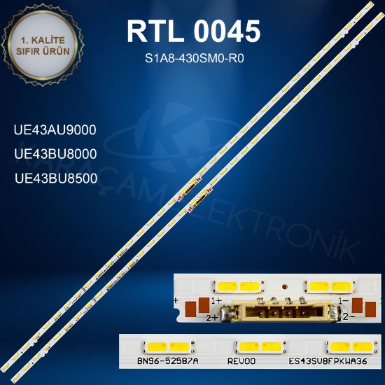 SAMSUNG UE43AU9000 LED BAR ,SAMSUNG UE43AU8000 LED BAR , SAMSUNG UE43AU7500 LED BAR