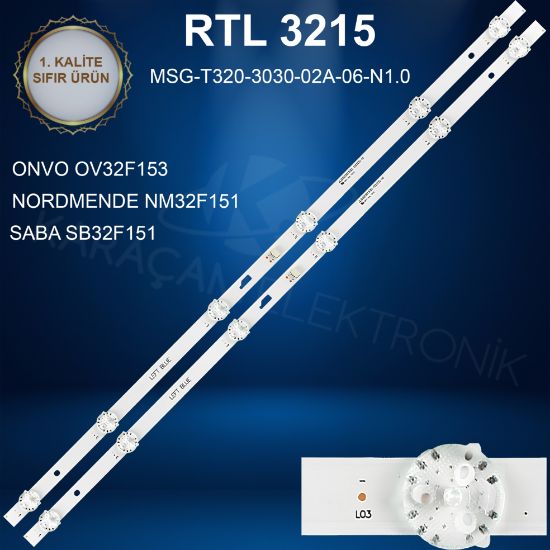 ONVO OV32F153 LED BAR , NORDMENDE NM32F151 LED BAR , SABA SB32F151 LED BAR