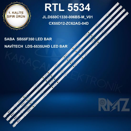 SABA SB55F350 LED BAR , NAVİTECH LDS-5535UHD LED BAR