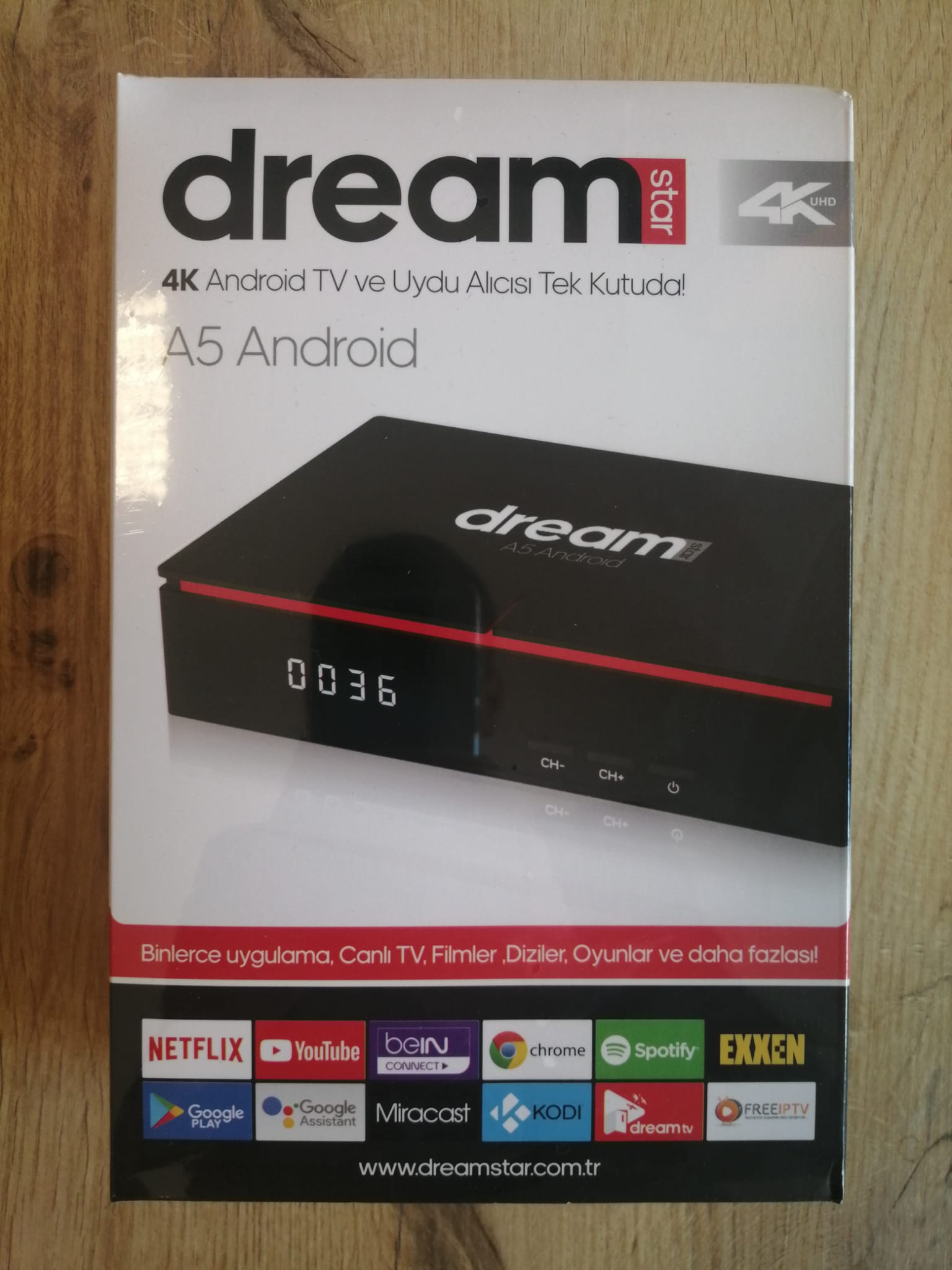 DreamStar 4K A5 Android TV