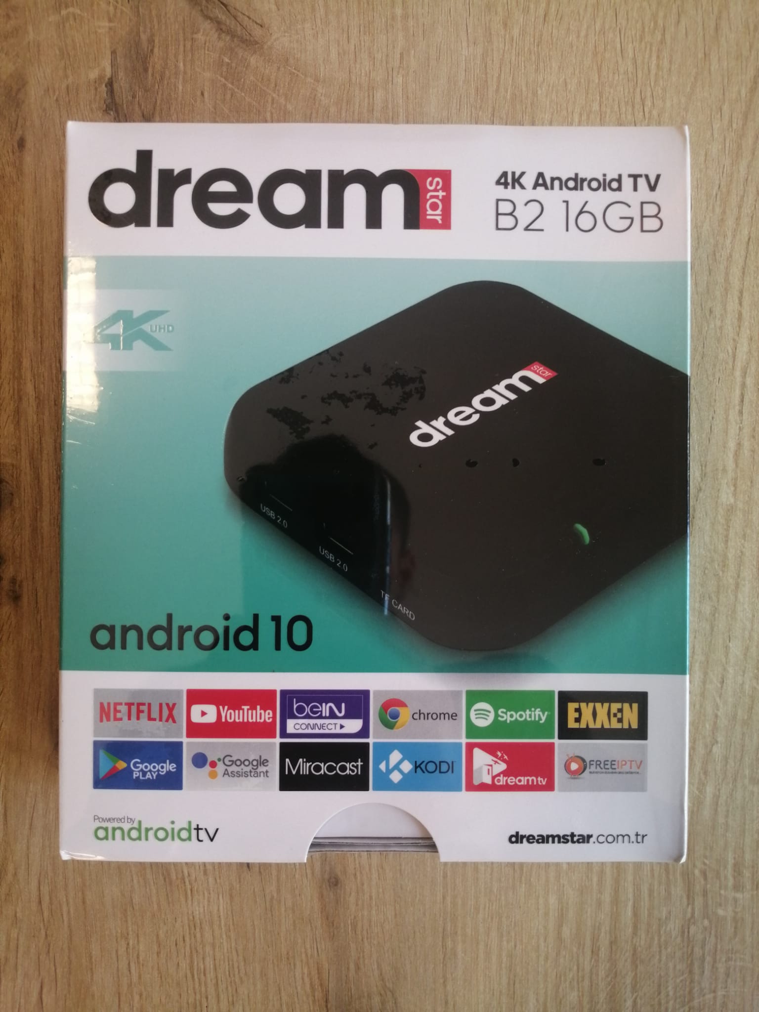 DreamStar 4K Android TV B2 16GB
